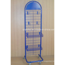 Elegante Form Rollable Wire Display Rack (PHY332)